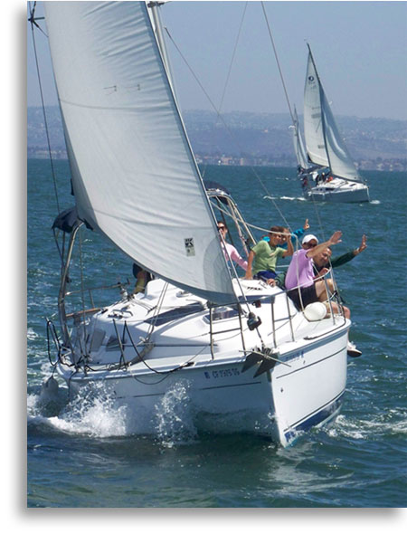 San Diego Sailing Club | Sailboat Charters | Bareboat & Skippered