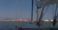 San Diego Bay at Night